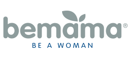 Bemama. Be a woman. Bemama. Be a woman. Logo