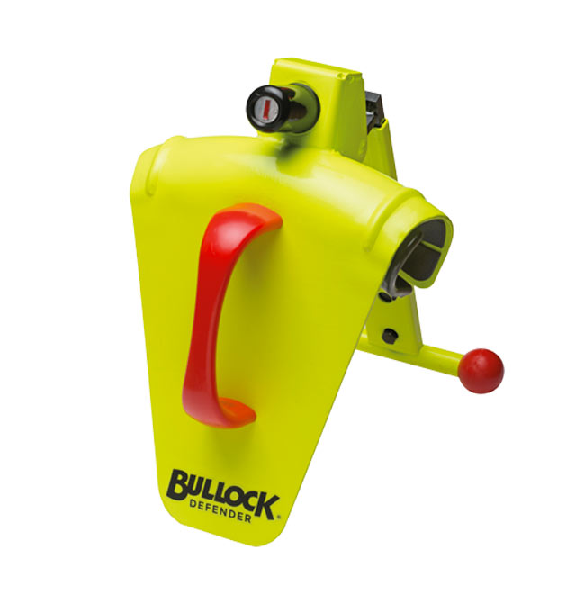 Bullock® es un símbolo de seguridad entre los dispositivos antirrobo mecánicos para automóviles.