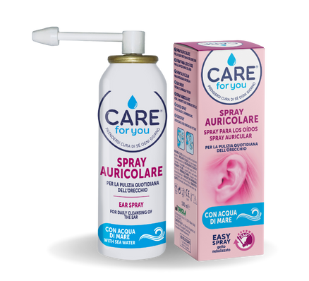 CARE FOR YOU® Orecchie è una linea per il trattamento delle orecchie per adulti e bambini 